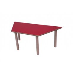 MESA TRAPECIO 120X60 CM (TALLA 0 - 3) HAYA MOBEDUC 600552H180