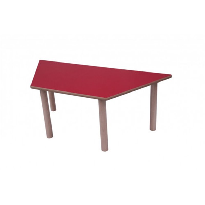 MESA TRAPECIO 120X60 CM (TALLA 0 - 3) HAYA MOBEDUC 600552H180