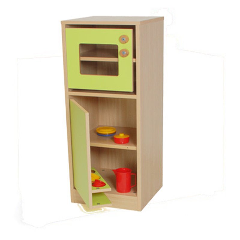 COCINITA MÓDULO FRIGORÍFICO Y MICROONDAS HAYA MOBEDUC 602012H18