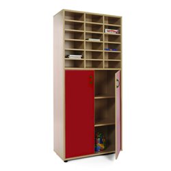 MUEBLE ALTO ARMARIO Y CASILLERO HAYA MOBEDUC 600409HPS18