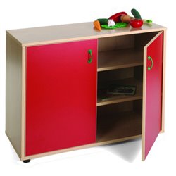 MUEBLE BAJO ARMARIO 3 ESTANTES HAYA MOBEDUC 600202HPS18