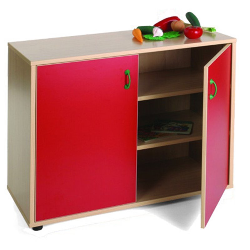 MUEBLE BAJO ARMARIO 3 ESTANTES HAYA MOBEDUC 600202HPS18