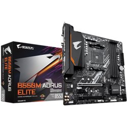 Gigabyte B550M AORUS ELITE Zócalo AM4 Micro ATX AMD B550