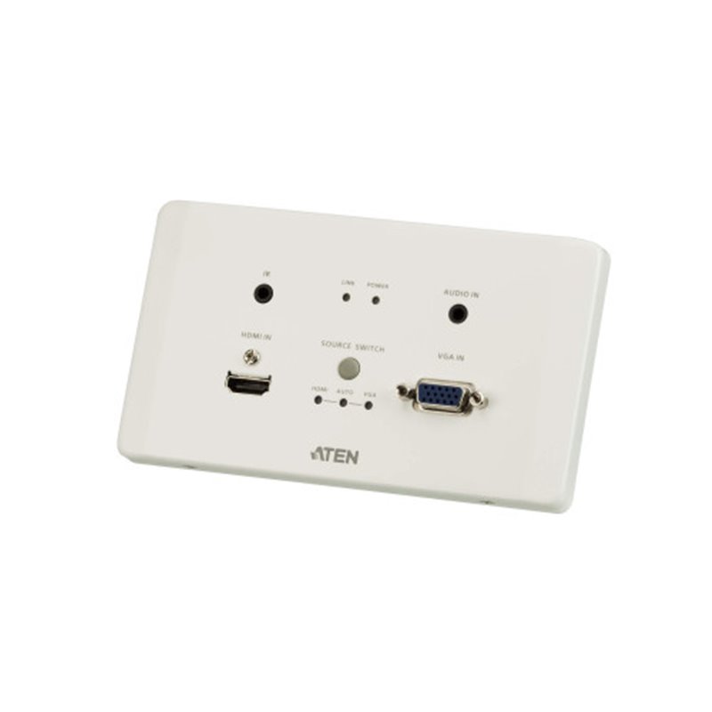 Aten VE2812EUT extensor audio/video Transmisor de señales AV Blanco