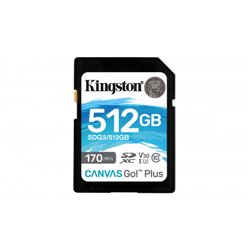 Kingston Technology Canvas Go! Plus memoria flash 512 GB SD Clase 10 UHS-I