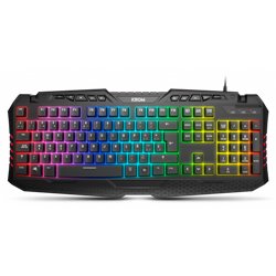 Krom Kyra teclado USB QWERTY Negro