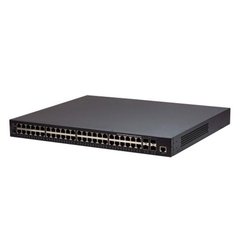 ATEN Switch de red gestionable GbE PoE de 52 puertos