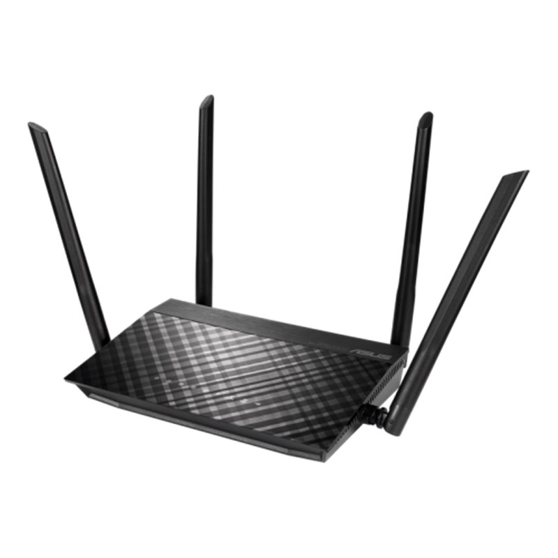 ASUS RT-AC1300G PLUS V3 router inalámbrico Gigabit Ethernet Doble banda (2,4 GHz / 5 GHz) 4G Negro