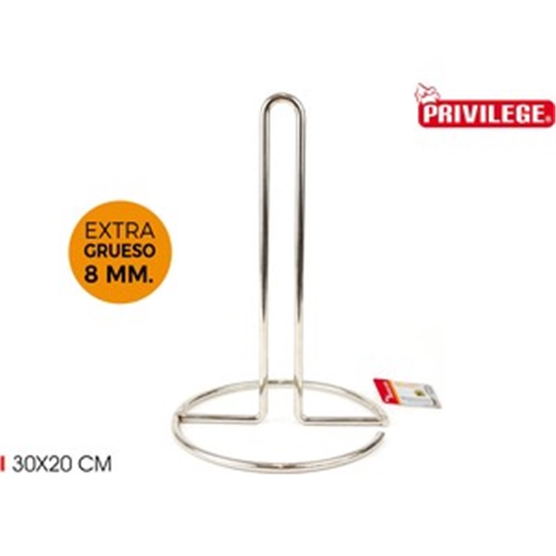 PORTARROLLOS COCINA METAL 30X20CM PRIVILEGE