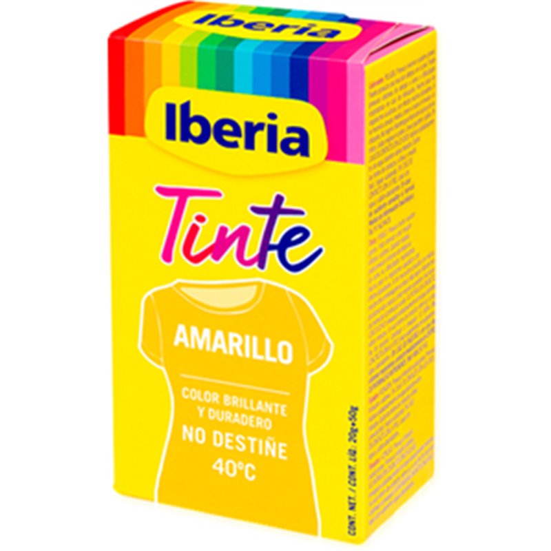 IBERIA TINTE PARA ROPA - AMARILLO