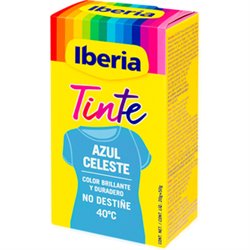 IBERIA TINTE PARA ROPA - AZUL CELESTE