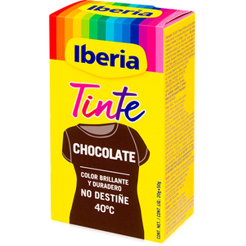 IBERIA TINTE PARA ROPA - CHOCOLATE