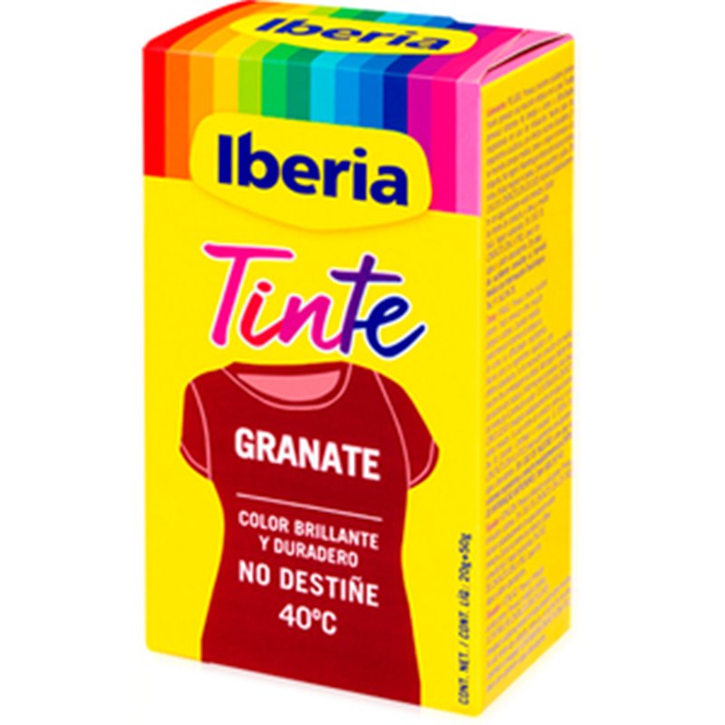 IBERIA TINTE PARA ROPA - GRANATE