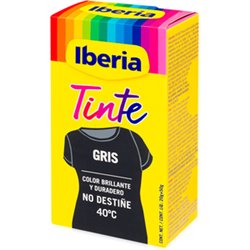 IBERIA TINTE PARA ROPA - GRIS