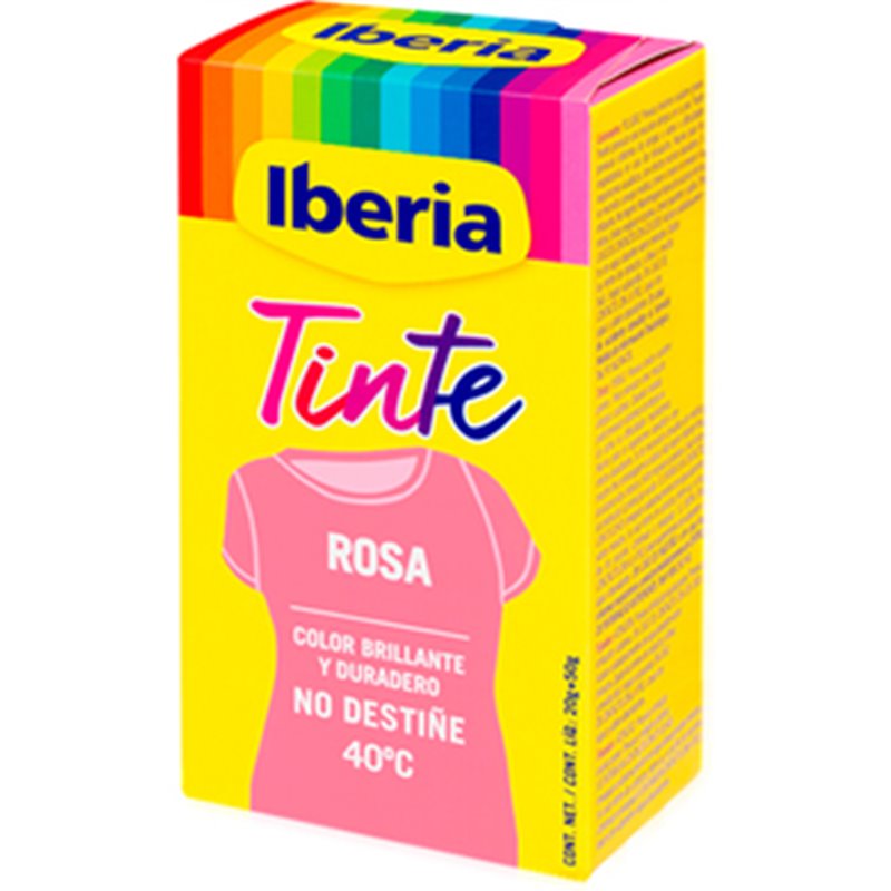 IBERIA TINTE PARA ROPA - ROSA