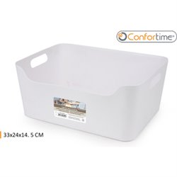 CESTA MULTIUSOS 33X24X14.5CM CONFORTIME