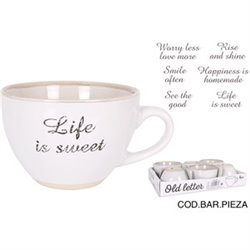 TAZA JUMBO 425CC OLD LETTER