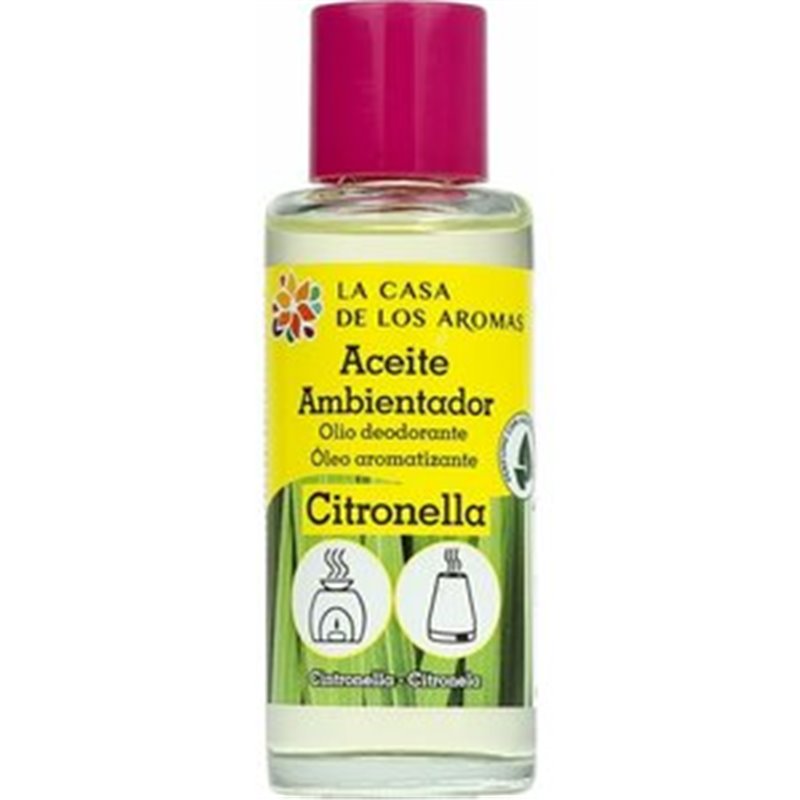 ACEITE ESENCIAL AMBIENTADOR CITRONELA 55ML