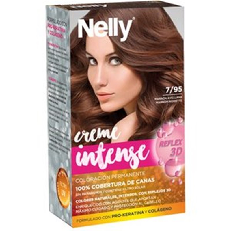 SET TINTE NELLY 7/95 MARRON AVELLANA