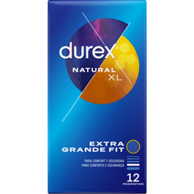 DUREX NATURAL XL 12 UDS