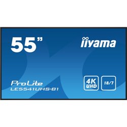 iiyama LE5541UHS-B1 pantalla de señalización Pantalla plana para señalización digital 138,7 cm (54.6") LCD 350 cd / m² 4K Ultra 