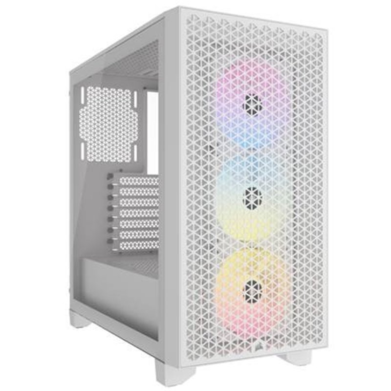 CAJA CORSAIR 3000D RGB AIRFLOW MID-TOWER BLANCA CC-9011256-WW