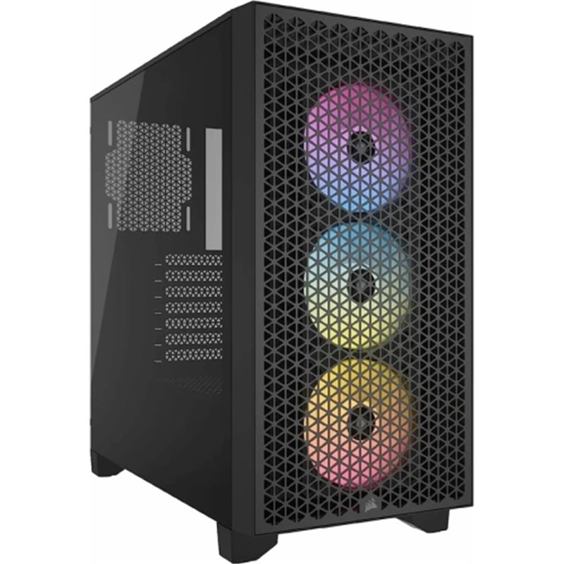 CAJA CORSAIR 3000D RGB AIRFLOW MID-TOWER NEGRA CC-9011255-WW