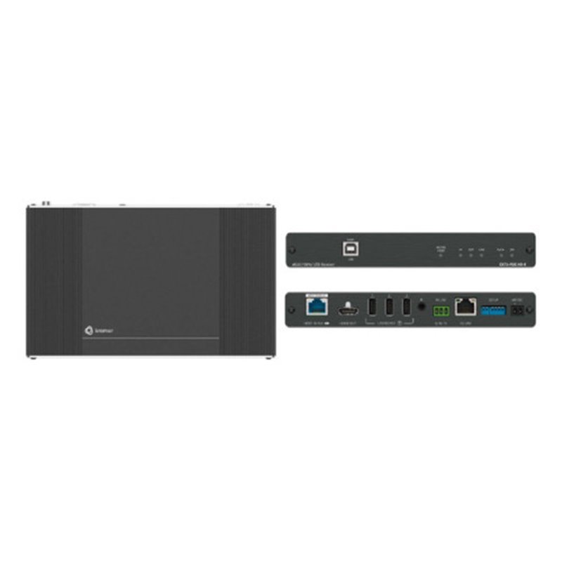 KRAMER AVSM 100M RX EXTENDER: AV + USB + GE + 2-WAY POE + HDMI OUT. - EXT3-POE-XR-R (50-80580090)