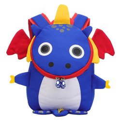 MOCHILA INFANTIL MODELO DRAGÓN COLOR AZUL DOHE 51461