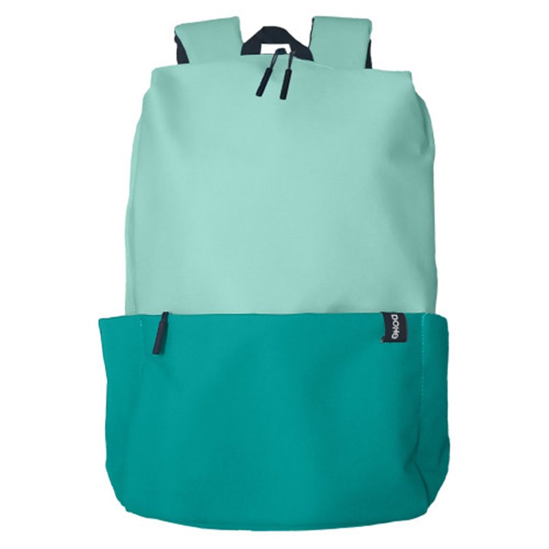 MOCHILA GRANDE IMPERMEABLE Y ECOLÓGICA COLOR TURQUESA DUO DOHE 51518