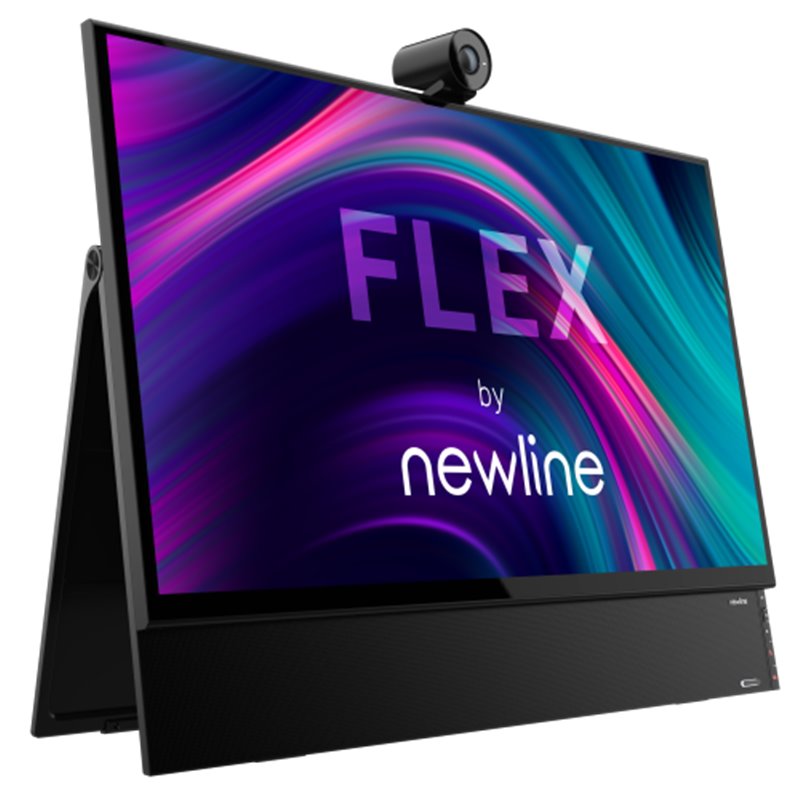 NEWLINE FELX TT-2721A (TT-2721AIO) MONITOR 27", TECNOLOGIA TACTIL CAPACITIVA CON LAPIZ ACTIVO, CAMARA 4K, MATRIZ MICROS, USB-C