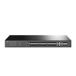 TP-Link TL-SG3428XF switch Gestionado L2+ Ninguno 1U Negro