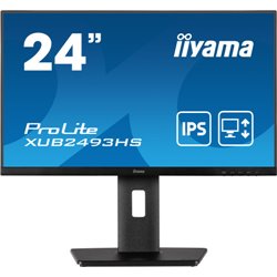 iiyama ProLite XUB2493HS-B5 LED display 60,5 cm (23.8") 1920 x 1080 Pixeles Full HD Negro