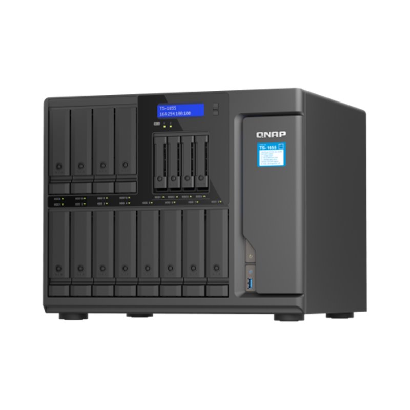 QNAP TS-1655 NAS Torre Ethernet Negro