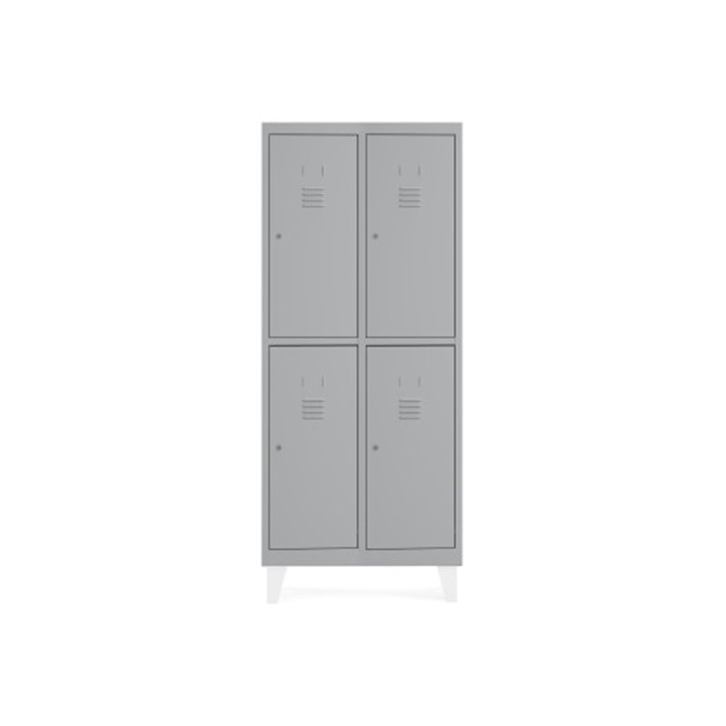 TAQUILLA 300 2 MODULOS 2 PUERTAS 180x60x50CM RAL7035 ROCADA T302M2P7035-7035