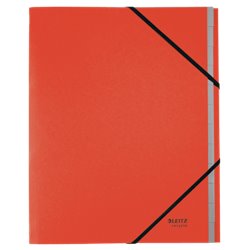 CARPETA CLASIFICADORA DE CARTON 12 POSICIONES A4 RECYCLE 100% ROJO LEITZ 39150025