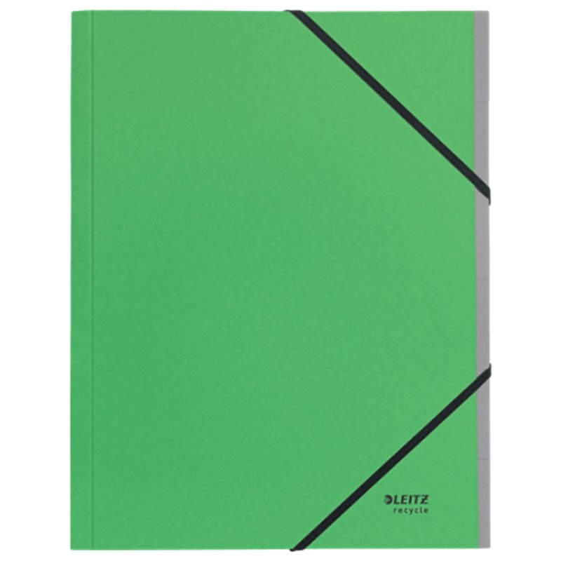 CARPETA CLASIFICADORA DE CARTON 6 POSICIONES A4 RECYCLE 100% VERDE LEITZ 39140055