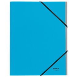 CARPETA CLASIFICADORA DE CARTON 6 POSICIONES A4 RECYCLE 100% AZUL LEITZ 39140035