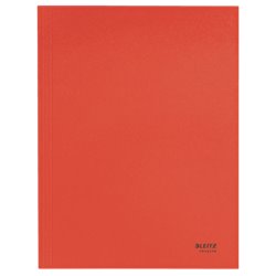 CARPETA CARTON 3 SOLAPAS A4 RECYCLE 100% ROJO LEITZ 39060025