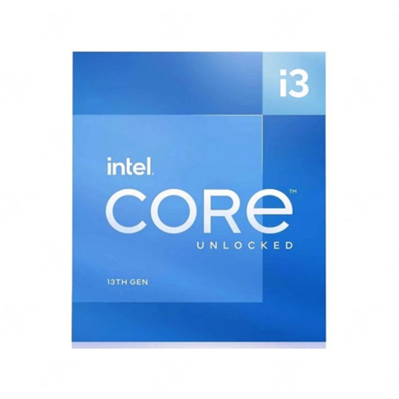 CPU 13TH GENERATION INTEL CORE I3-13100F  3.4GHZ   12M LGA1700  BX8071513100F 99C6TZ