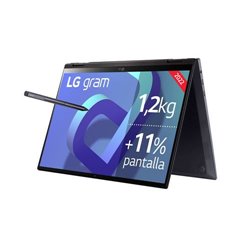 LG PORTATIL 14T90Q-G.AA78B 14"/CONVERTIBLE/TACTIL/CORE I7/16GB/1 TB SSD/WINDOWS HOME/NEGRO