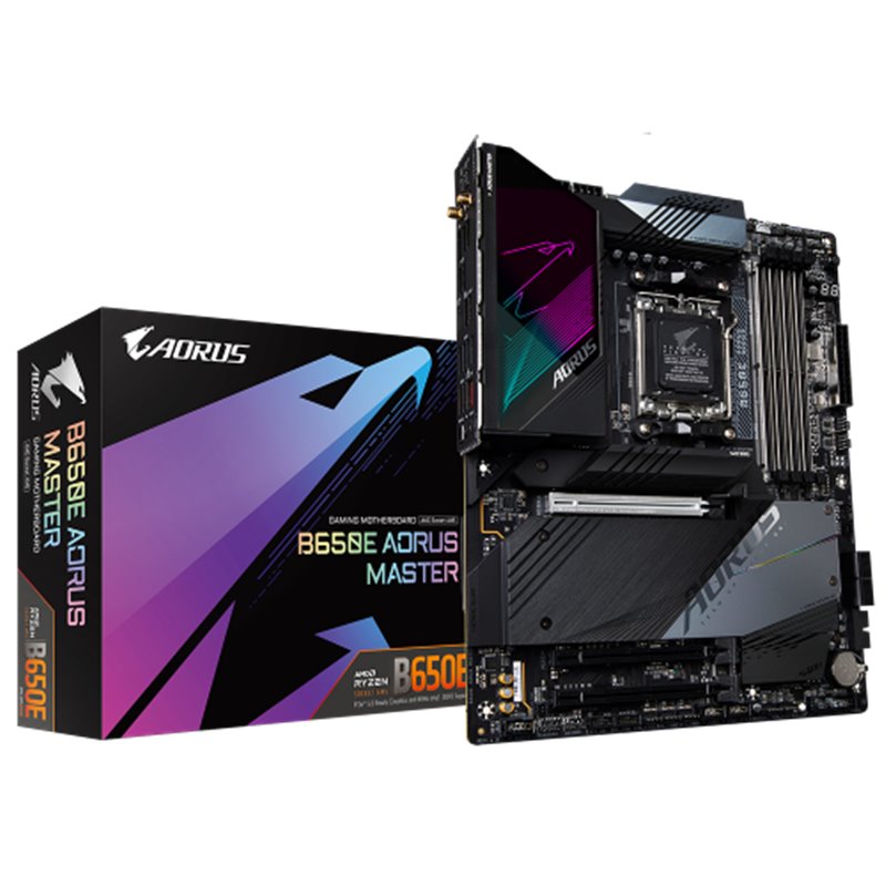 Gigabyte B650E AORUS MASTER (rev. 1.0) AMD B650 Zócalo AM5 ATX