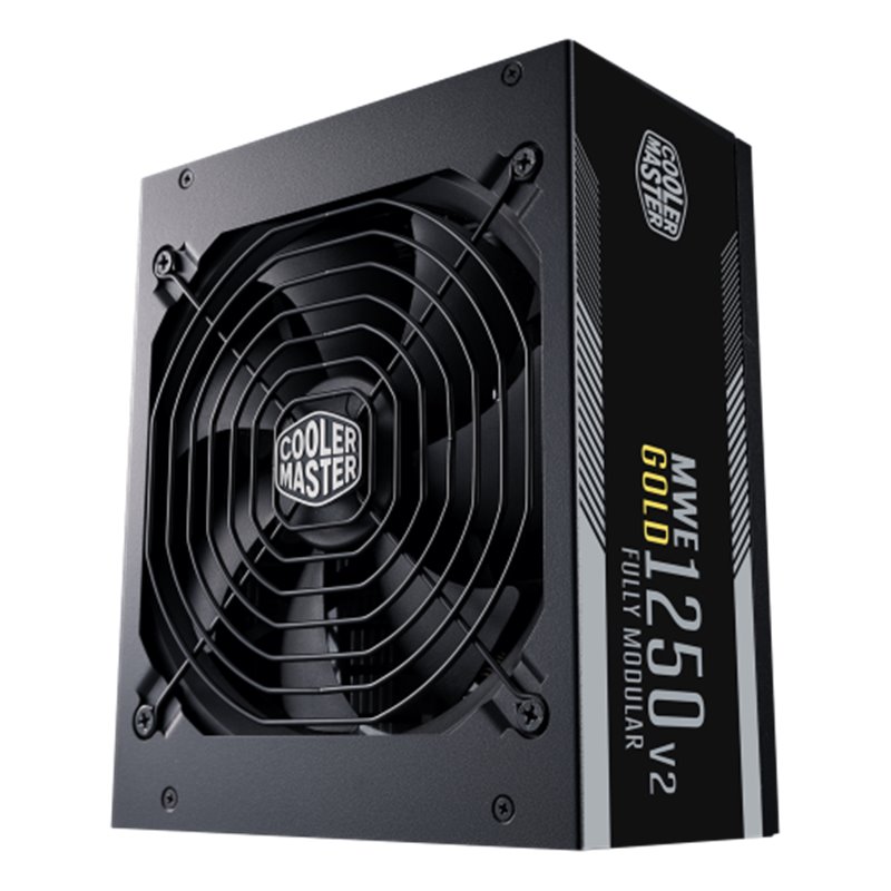 FUENTE ALIMENTACION COOLER MASTER MWE GOLD 1250W V2 FULL MODULAR 80+ GOLD MPE-C501-AFCAG-EU