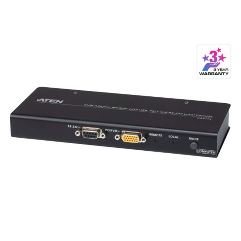 ATEN Módulo adaptador KVM con USB, PS/2 y consola local RS-232