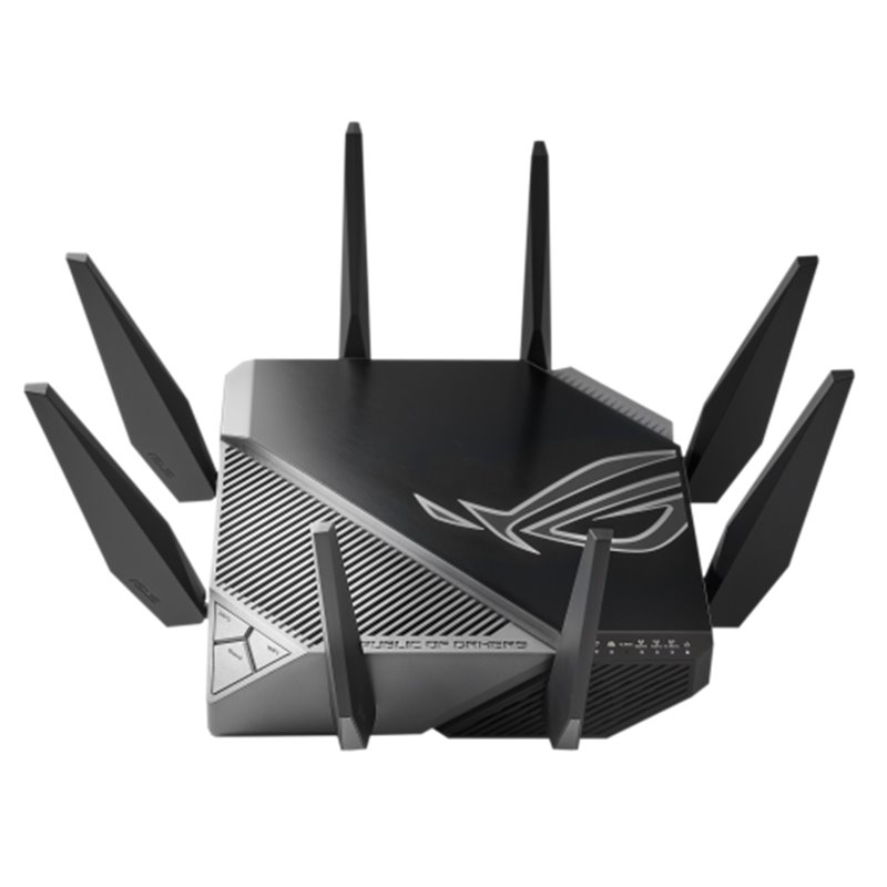 ASUS GT-AXE11000 router inalámbrico Gigabit Ethernet Tribanda (2.4 GHz / 5 GHz / 6 GHz) Negro