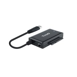 TooQ TQHDA-01A base de conexión para disco duro USB 3.2 Gen 1 (3.1 Gen 1) Type-A Negro