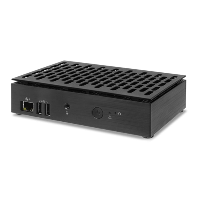 AOPEN DIGITAL ENGINE DE3650 FANLESS RUGERICED USO 24X7 INTEL CELERON J6412 4GB RAM X2, (8GB), SSD 64GB + SSD 128GB, HDMI 2.0 MIN