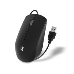 SUBBLIM Ratón Business Silencioso con cable USB 1200 DPI