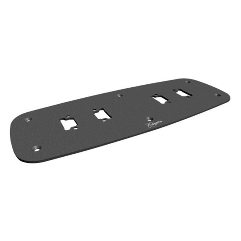 VOGELS PFF 7070 FLOOR MOUNT PLATE DOUBLE BLACK (PFF7070)