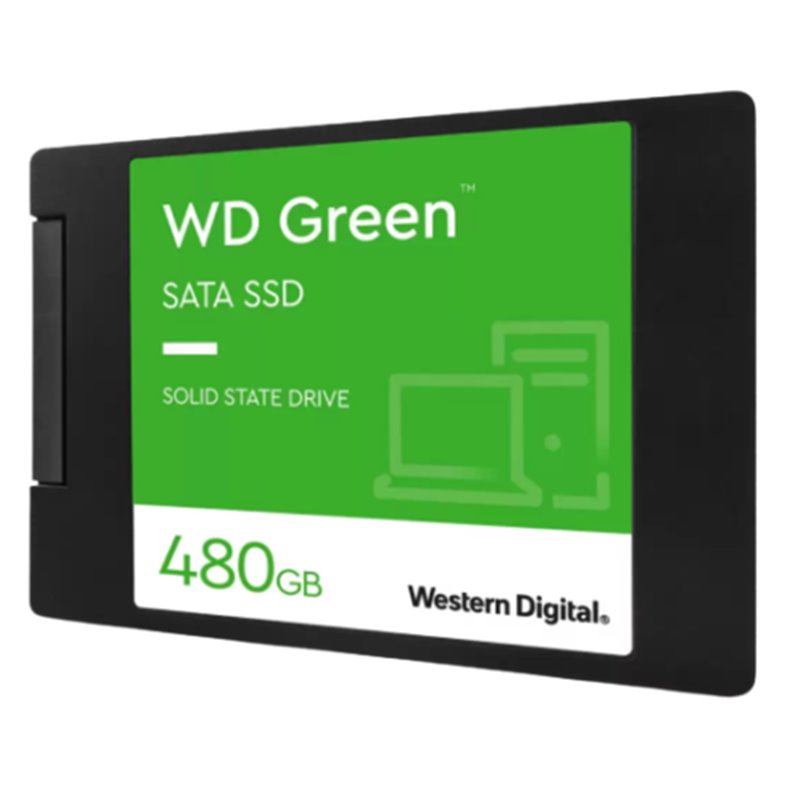 Western Digital Green WDS480G3G0A unidad de estado sólido 2.5" 480 GB Serial ATA III